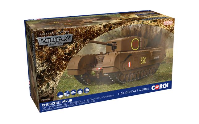 CC60112 Corgi | Churchill Mk.III Tank, ESK - 6th Guards