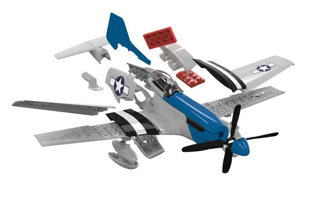 QUICKBUILD D-Day P-51D Mustang