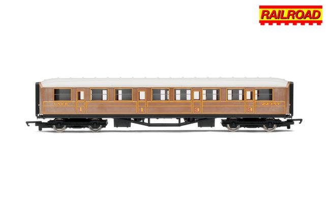 RailRoad LNER, Composite Coach - Era 3