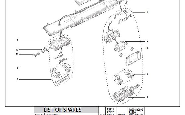 Loco chassis, Class 156 Underframe