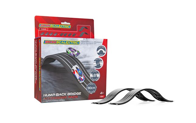 Micro Scalextric Humped Back Bridge Accessory Pack