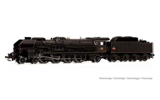 SNCF, steam locomotive 241 P with tender 34 P, with Multiprotocol Sound Decoder