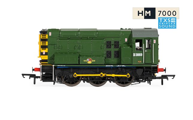 BR Class 08, 0-6-0, D3069 - Era 5 (Sound Fitted) BR Class 08, 0-6-0, D3069 - Era 5 (Sound Fitted)