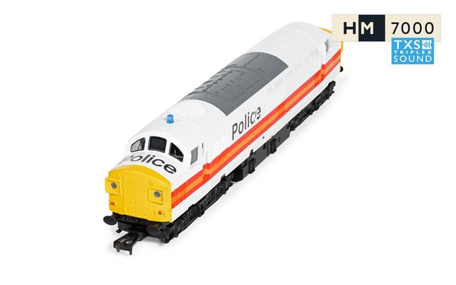 RailRoad: BR - Class 37 - '37093' Police Livery (DCC Sound Fitted)