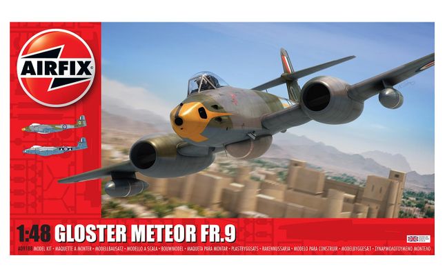 Airfix Gloster Meteor Fr.9 Item A09188 Kit Aeroplane Aircraft 1 48 for sale online 