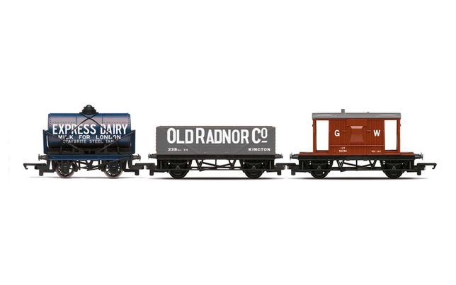 Pack Of 3 Mixed Wagons - Era 3 Pack Of 3 Mixed Wagons - Era 3