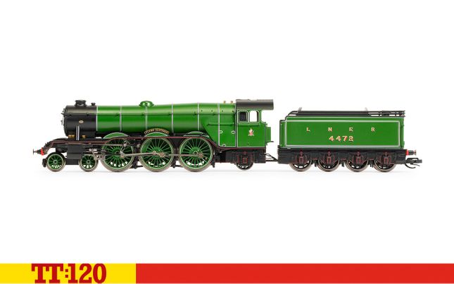 Hornby flying scotsman train hot sale set