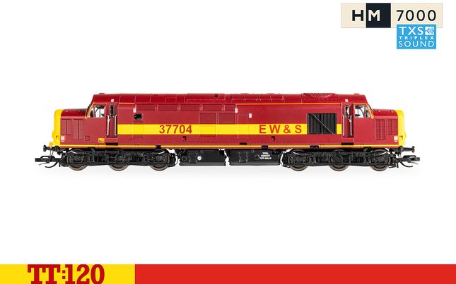 EWS - Class 37 - 37704 (DCC Sound Fitted)