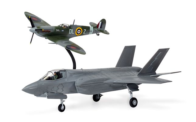 Supermarine Spitfire &amp; F-35B Lightning II 'Then and Now'