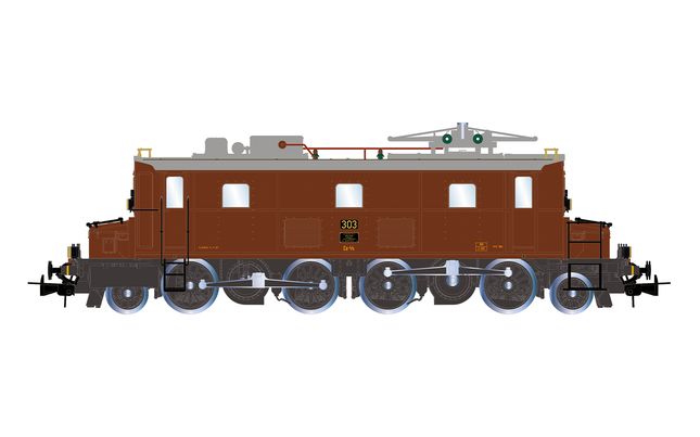 BLS Ce 4/6 303 Bauzustand um 1970