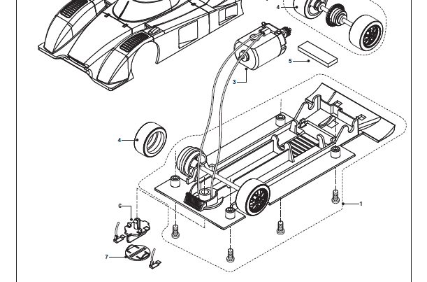 Underpan/ Front axle assembly, Start Endurance Car Underpan