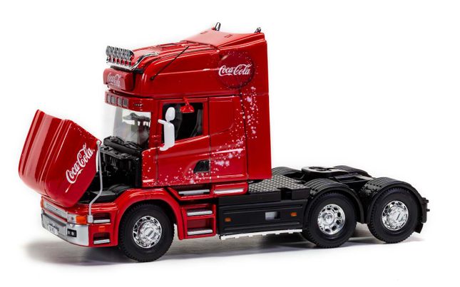 Coca cola christmas truck toy with lights online