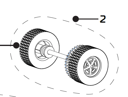 rear axle assy, REAR WHL AXLE ASSY