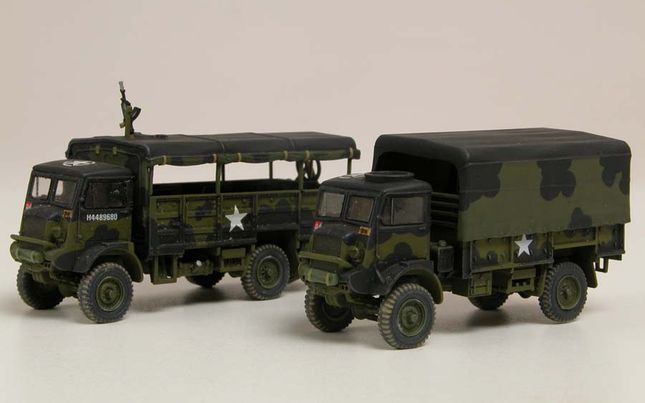 WWII 3-ton 4x4 General Service &amp; Troop Trucks