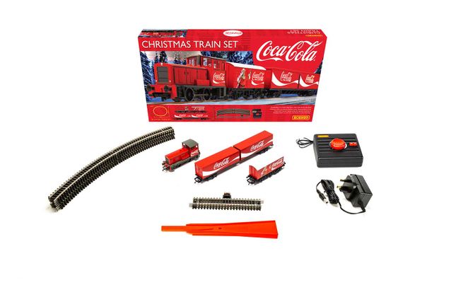 K 1309 The Coca - Cola Santa Steam Set. INFRA-Red Remote. orders Licensed Product