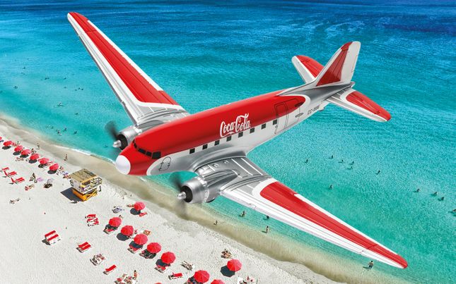 CC30016 Coca Cola DC-3