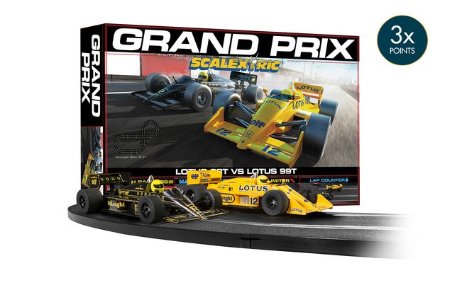 Scalextric 1980's Style Grand Prix Race Set Scalextric 1980's Style Grand Prix Race Set