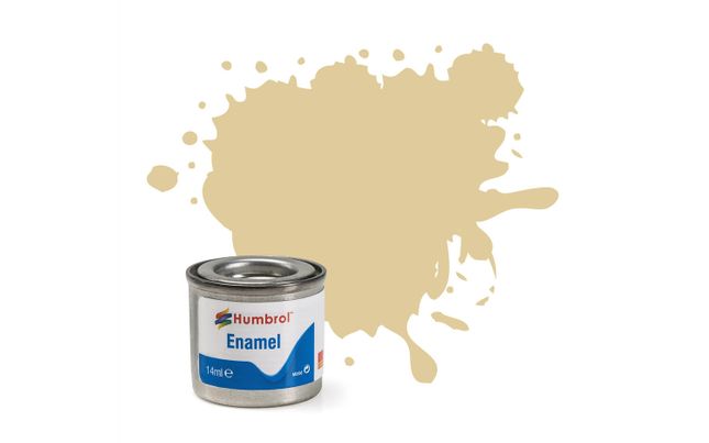 Enamel Paint: 121 - Pale Stone - Matt - (14ml)