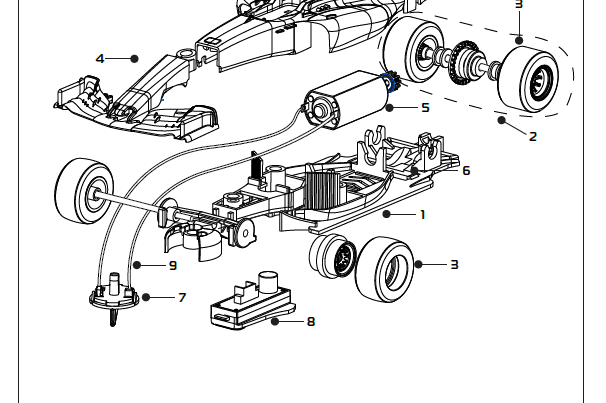 DPR unit, Vodafone McLaren Mercedes Non-Digital Module (C3043)