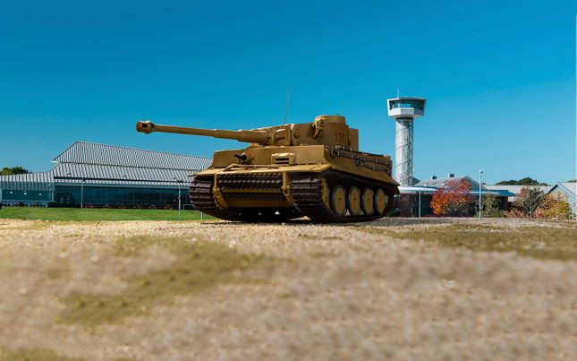 CC60517 Tiger 131 restored and operated by The Tank Museum Bovington