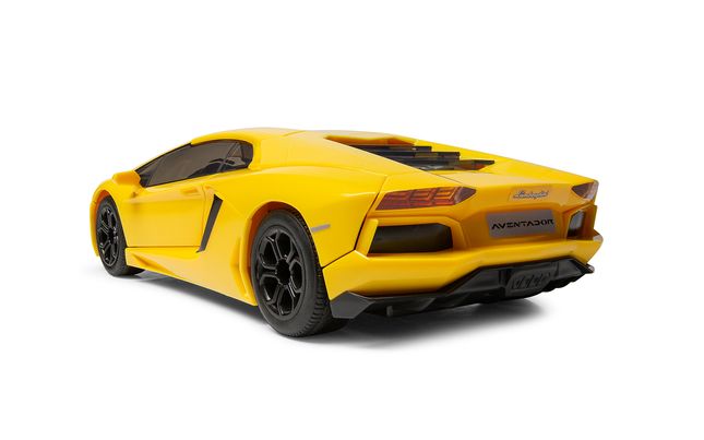J6026 QUICKBUILD Lamborghini Aventador - Yellow