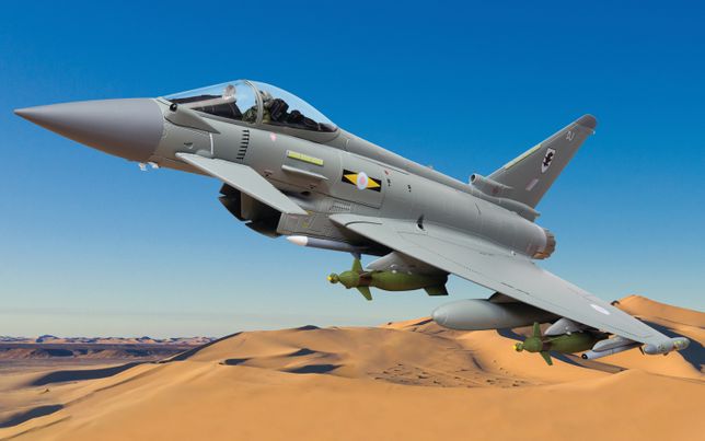 Eurofighter Typhoon FGR.4 RAF No.11 Sqn, Operation Ellamy Eurofighter Typhoon FGR.4 RAF No.11 Sqn, Operation Ellamy
