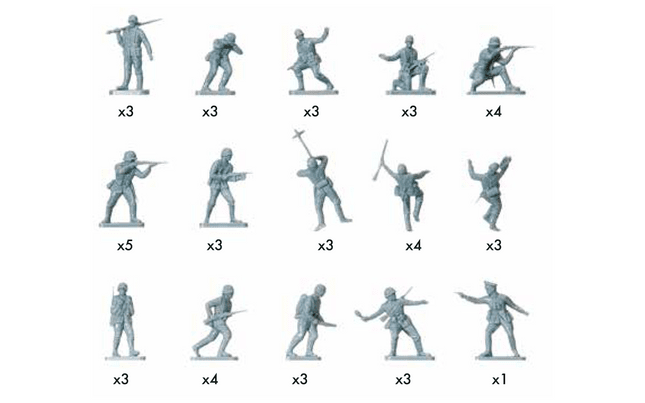 WWII German Infantry