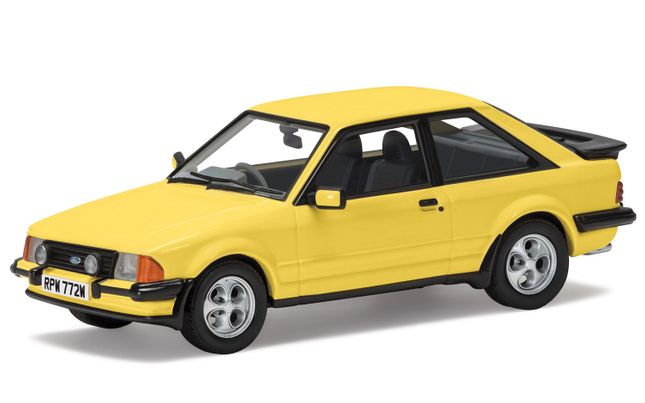 Ford Escort XR3i Prairie Yellow Ford Escort XR3i Prairie Yellow