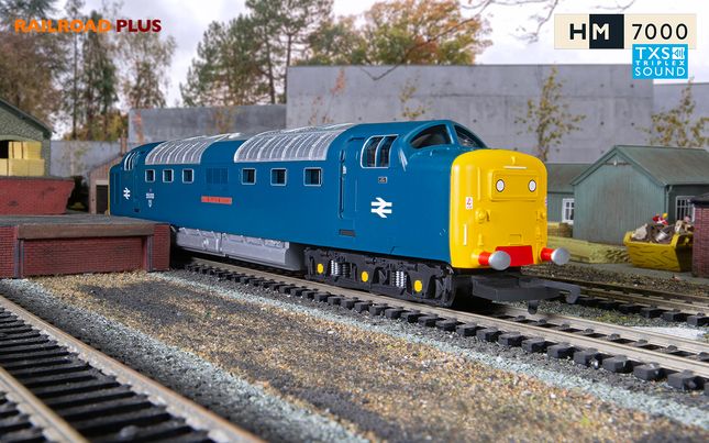 こんさ55 HORNBY 7MT 70040 R30049TXS BR, Class 55, Deltic, Co-Co, 55013 ˜The Black