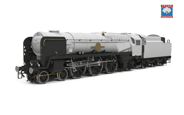 BR - Rebuilt Merchant Navy - 35028 'Clan line' - Preserved (With Steam Generator)