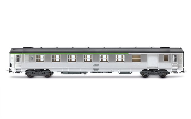 激安単価で HJ4176 SNCF, cl 1st (A8 coaches Inox DEV short pack 2-unit 外国車輌