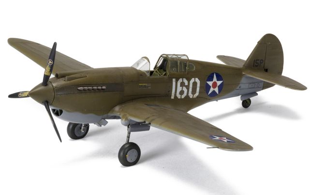 A05130 Airfix | Curtiss P-40B Warhawk 1:48 - plastic model kit