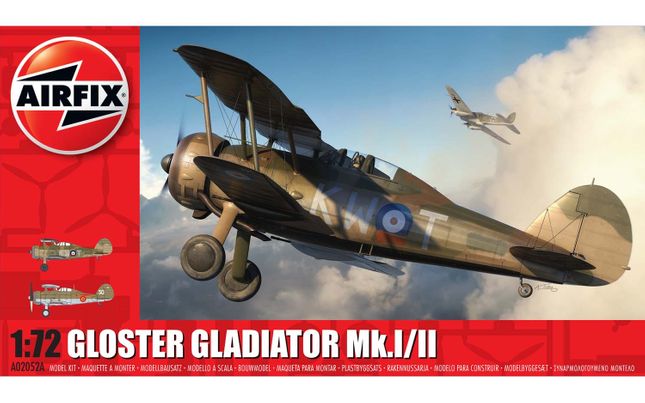 A02052A Airfix | Gloster Gladiator Mk.I/Mk.II - plastic model kit