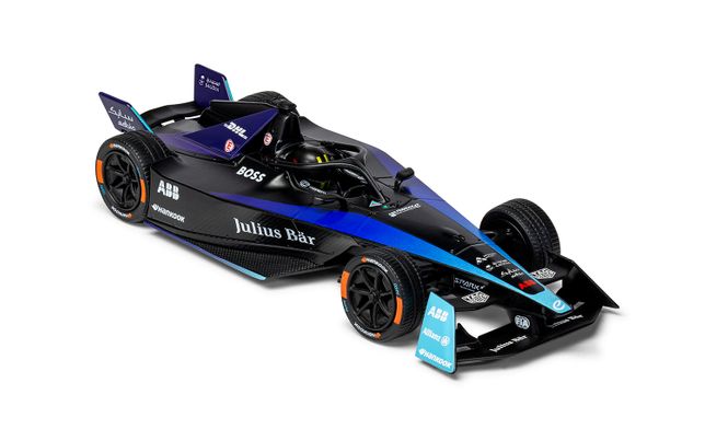 Formula E Gen3 car racing