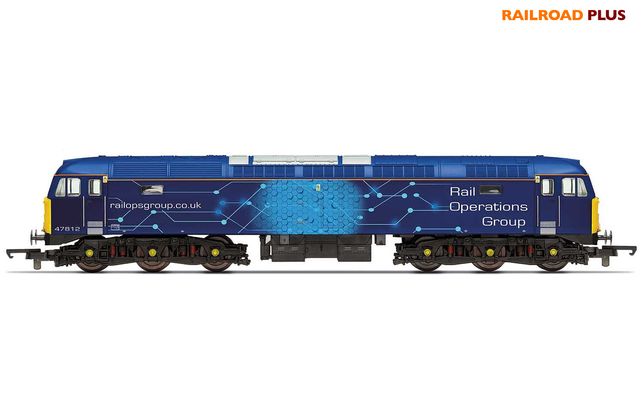 RailRoad Plus ROG Class 47, Co-Co, 47812 - Era 11 RailRoad Plus ROG Class 47, Co-Co, 47812 - Era 11