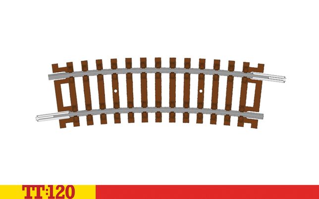 Half Curve - 1st Radius 15° 267mm Half Curve - 1st Radius 15° 267mm