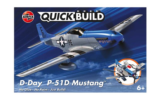 J6046 QUICKBUILD D-Day P-51D Mustang