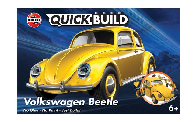 QUICKBUILD VW Beetle - Yellow QUICKBUILD VW Beetle - Yellow