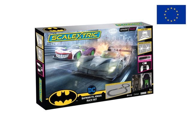 C1415P Scalextric Spark Plug Batman vs Joker Race Set European
