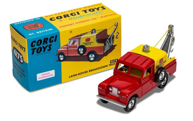 ミニカー Corgi Toys Land Rover Breakdown Service Corgi Re-Creation Land-Rover Breakdown Truck: Corgi