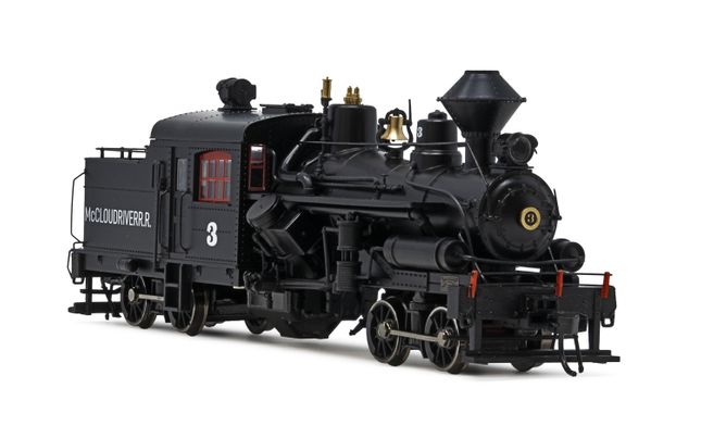 HR2946 Heisler steam locomotive, 2-truck model, 