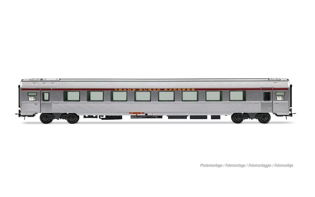 SNCF, 3-unit set of TEE "Mistral 69" coaches "Jules Verne", no. 2/2, ep. IV