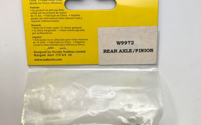 rear axle assy, Ford GT Rear Axle Assembly (C2995)