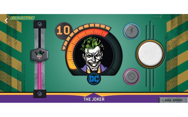 Scalextric - Circuit Voitures Coffret Spark Plug - Batman vs Joker - dès 10  ans - Scalextric C1415P - Circuits - Rue du Commerce