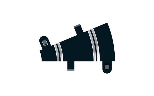 Radius 1 Curve 22.5¬∞ x 2