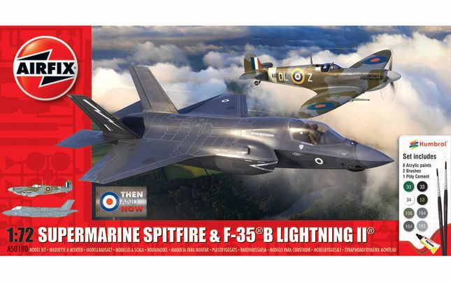 Supermarine Spitfire &amp; F-35B Lightning II 'Then and Now'