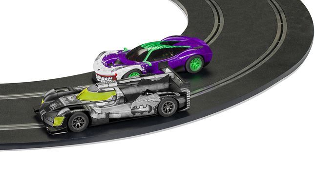 Scalextric Batman vs Joker 'The Battle of Arkham' Race Set