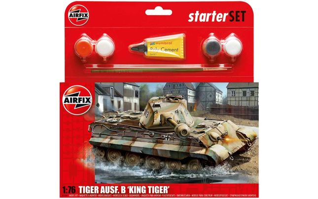 King Tiger Tank A55303 Airfix Medium Starter Set 