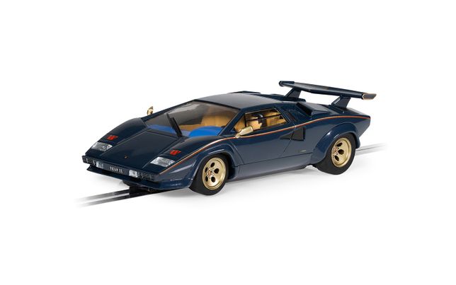 C4411 Lamborghini Countach - Blue + Gold