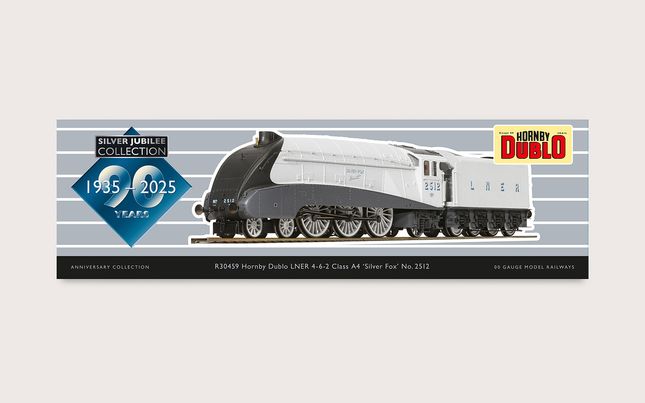 Hornby Dublo: LNER - Class A4 - 2512 'Silver Fox' (Silver Jubilee Collection)